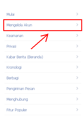 Cara Menutup Akun Facebook