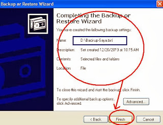 Cara membuat Backup registry System Windows XP