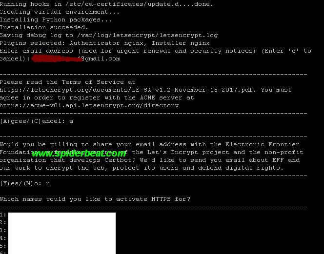 cara install ssl gratis