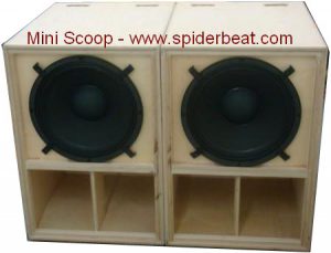 box speaker mini scoop 18 inch