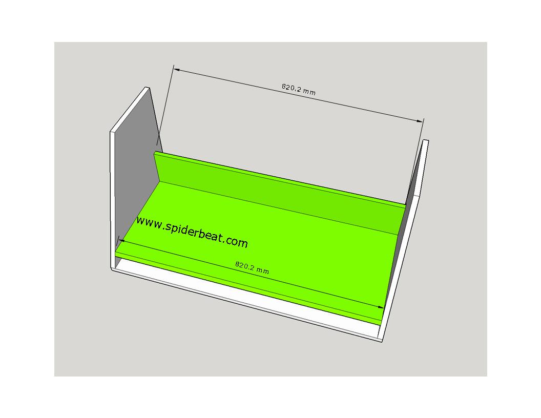 desain subwoofer mobil tampak dalam atas