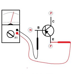 Mengetes transistor NPN 1
