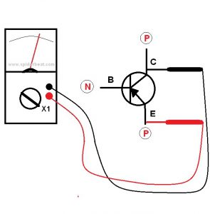 Mengetes transistor NPN 3