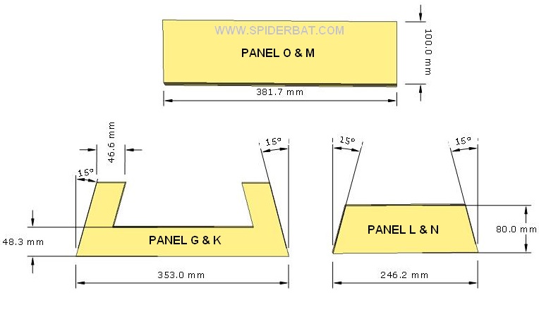 Skema desain box speaker mid hi 12 inch 2