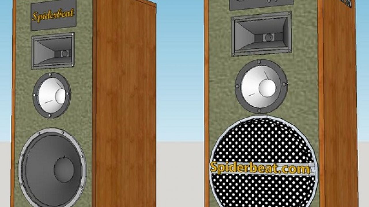 Skema Desain Box Speaker Aktif 3 Way 12 Inch Super Bass