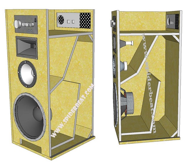 Contoh Skema Box Speaker 12 Inch Untuk Bass