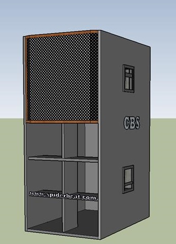 Skema Box Speaker CBS 18 Inch Bass Jauh