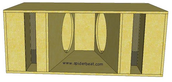 skema box speaker sub-bass 2x18