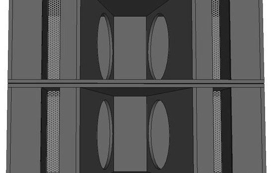 skema desain skema box speaker sub-bass 2x18 sub-bass