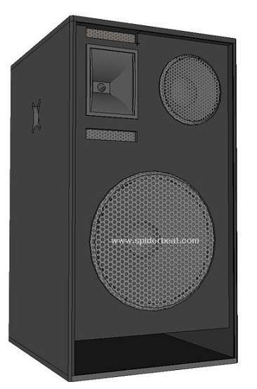 speaker 3-way 15" design 