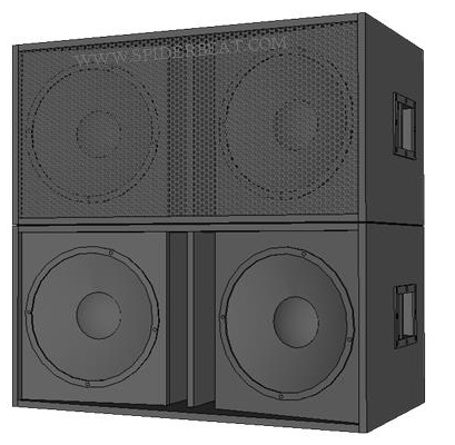 Ukuran Box speaker 15