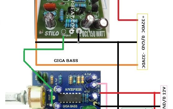 cara merangkai kit sub-woofer SUPAYA bass nendang