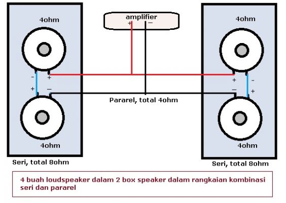 speaker seri atau pararel