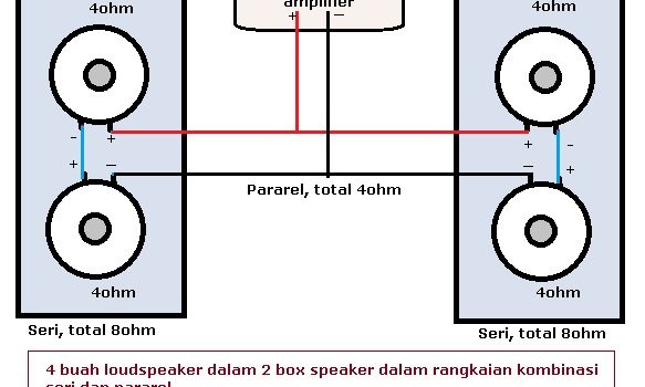 speaker seri atau pararel