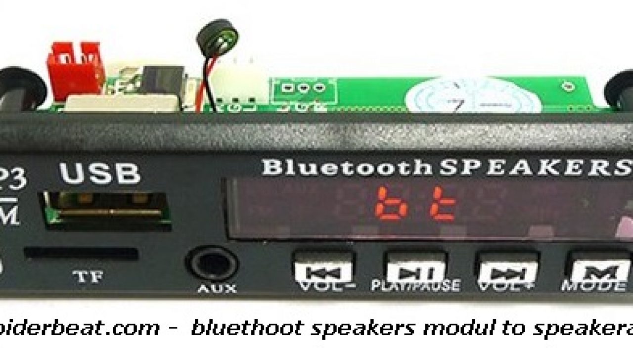 Modifikasi Speaker Aktif Jadul Menjadi Speaker Bluetooth Multimedia