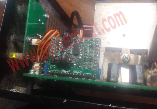 kerusakan modul PWM pada mesin las rilon IGBT ARC120A