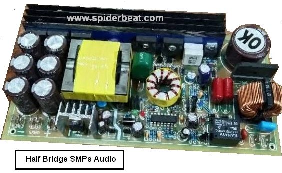 half bridge smps audio