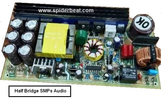 half bridge smps audio
