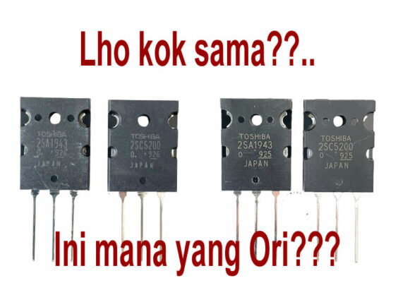 cara membedakan thosiba 5200 yang asli dan palsu