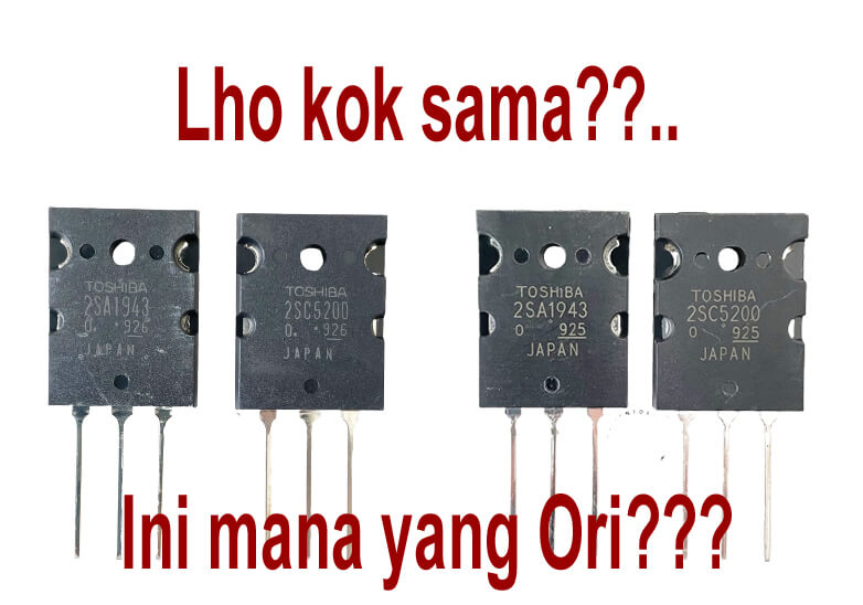 cara membedakan thosiba 5200 yang asli dan palsu