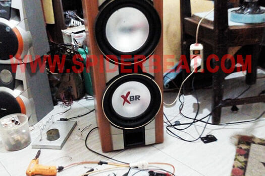 SPEAKER AKTIF POLYTRON HIDUP MATI SENDIRI