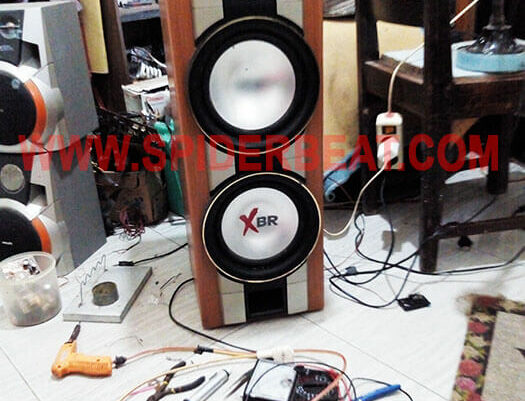 SPEAKER AKTIF POLYTRON HIDUP MATI SENDIRI