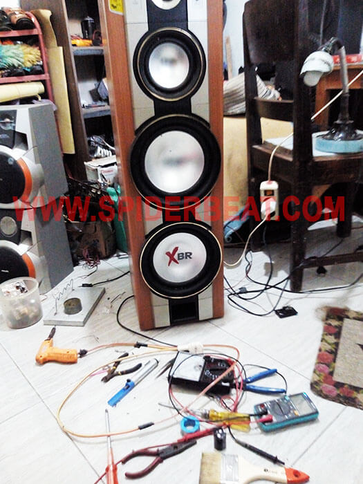 SPEAKER AKTIF POLYTRON HIDUP MATI SENDIRI