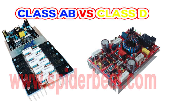kekurangan kelebihan driver power amplifier class D dan class AB