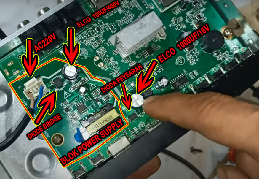 KERUSAKAN STB DVBT2 TERKENA PETIR
