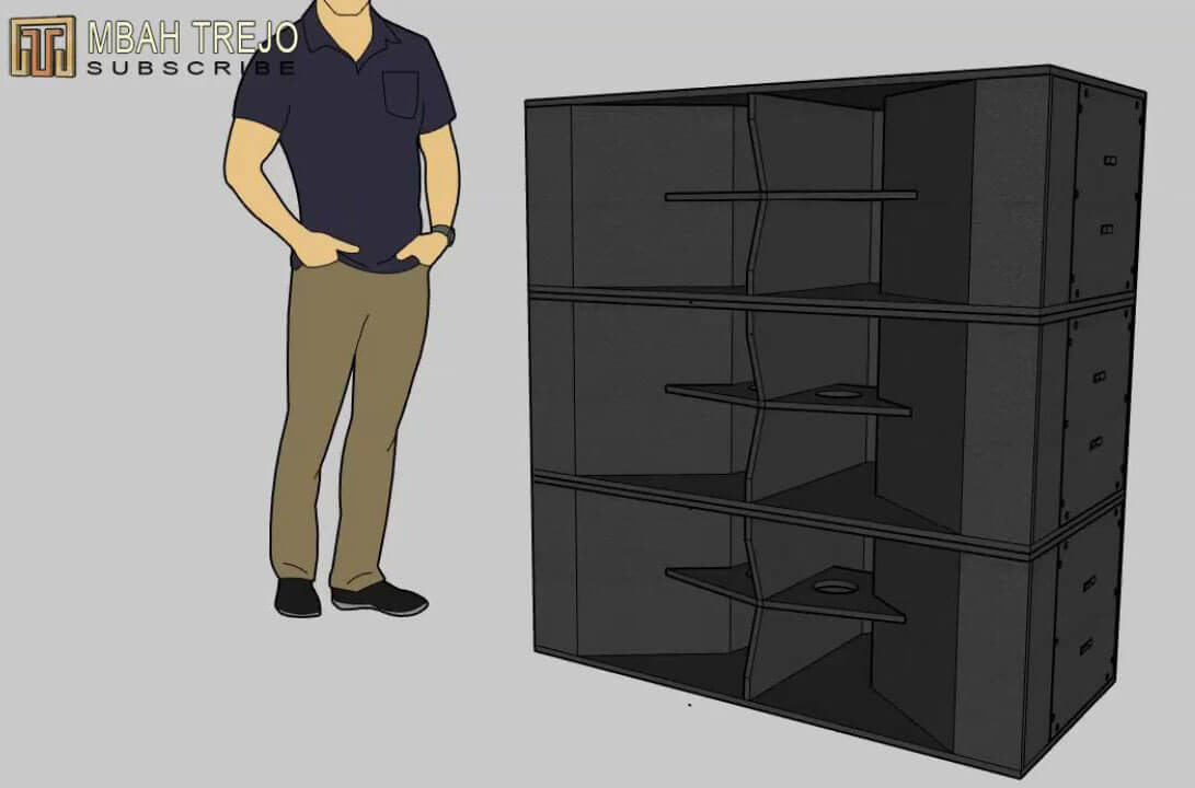 box sub 15 horn bass jauh