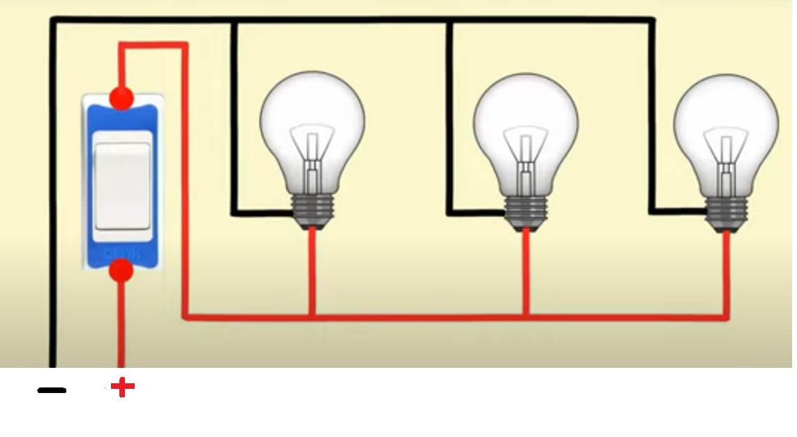 pengaruh jika ada satu komponen rusak pada Rangkaian pararel