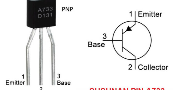 persamaan transistor a733
