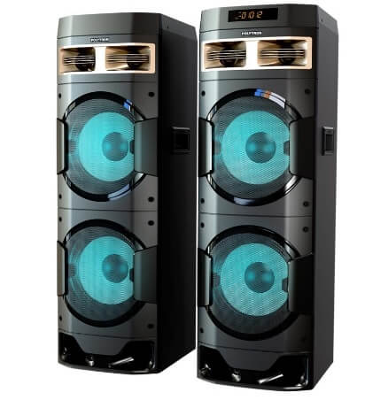 speaker aktif polytron superbass double woofer 10 inch