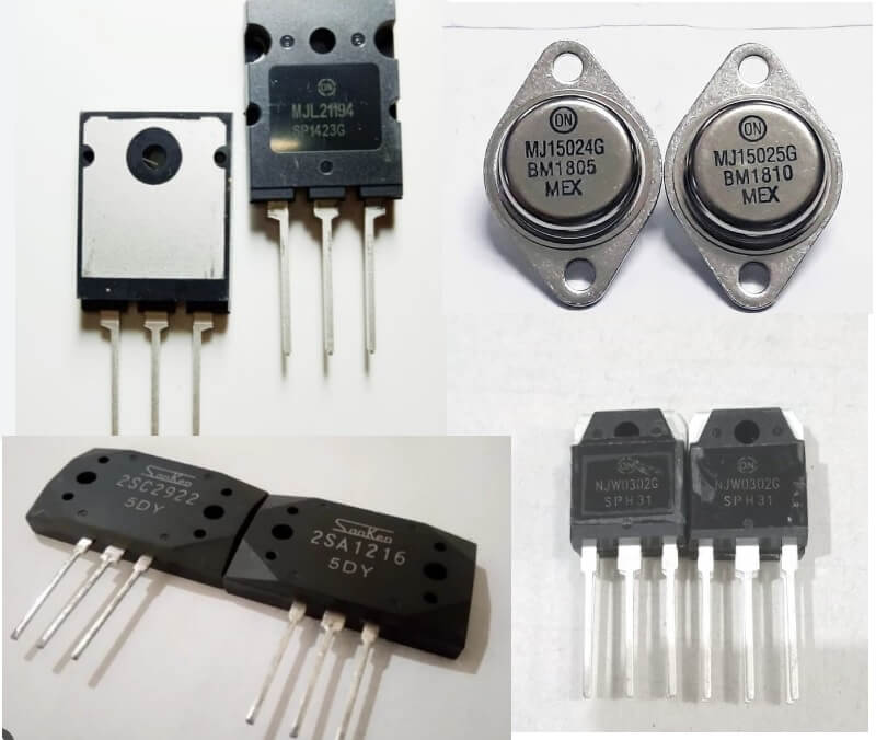 transistor final untuk bass