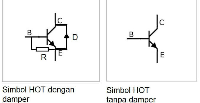 transistor horizontal dengan ampere besar