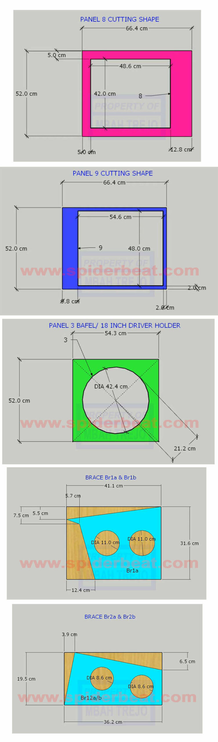 ukuran box speaker bass jauh 18 inch single