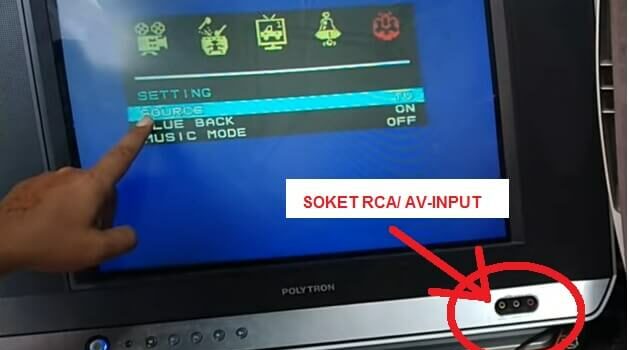 CARA HUBUNGKAN STB DENGAN TV TABUNG