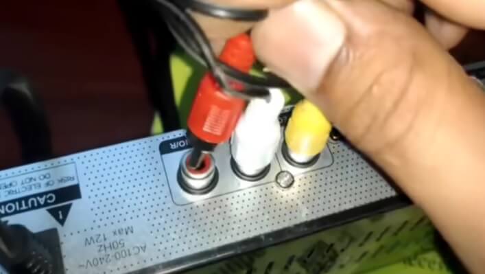 cara menghubungkan set top box ke Tv LED