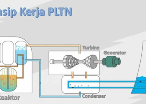 sistem kerja PLTN