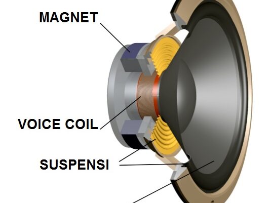 PERBEDAAN MAGNET DAN VOICE COIL SPEAKER YANG BESAR DAN KECIL