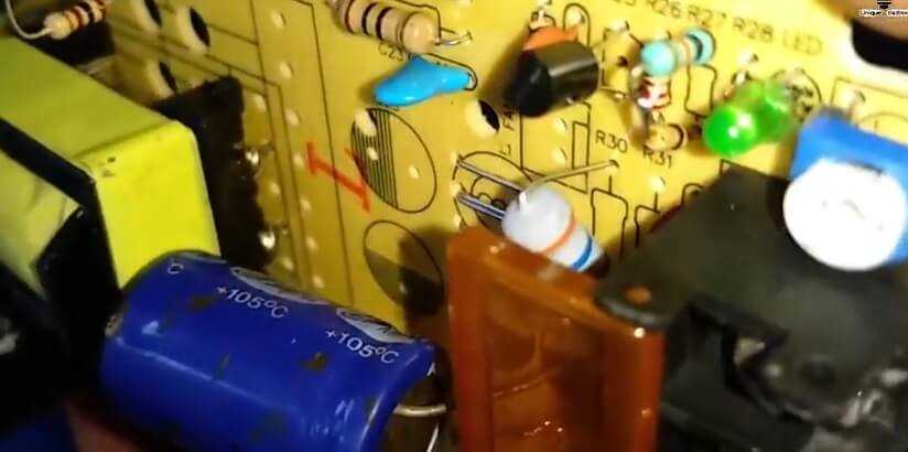 menaikkan tegangan SMPS jaring