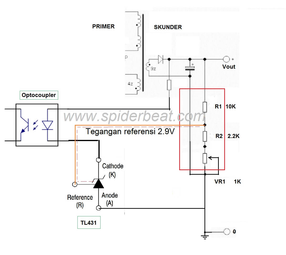 menaikkan tegangan smps jaring menjadi 24V