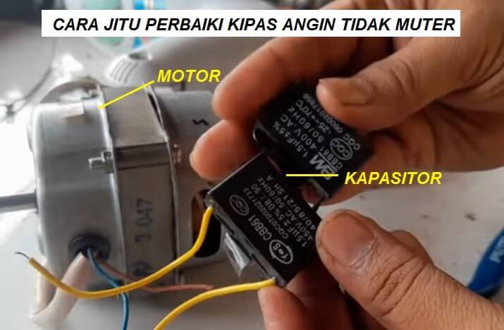 CARA MEMPERBAIKI KIPAS ANGIN TIDAK BERPUTAR