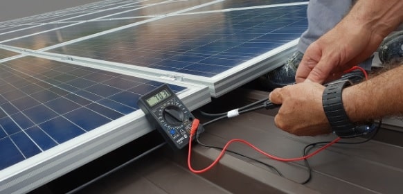 Cara kerja panel surya