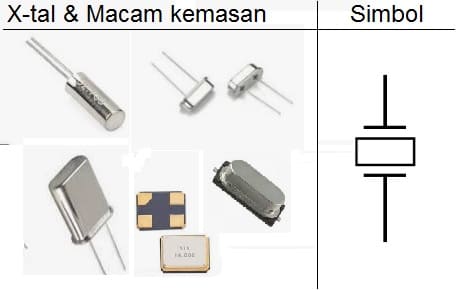 Fungsi komponen X-tal kristal dalam elektronika
