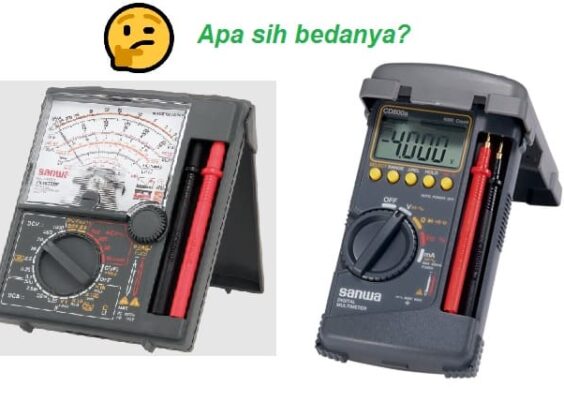 Perbedaan Antara Multimeter Analog dan Digital