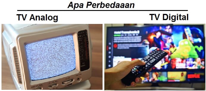 Perbedaan TV digital dan analog
