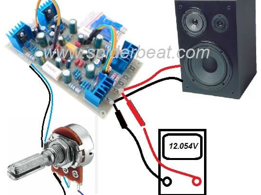 cara mengukur watt daya rms power amplifier dengan avometer