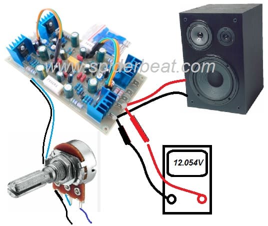 cara mengukur watt daya rms power amplifier dengan avometer