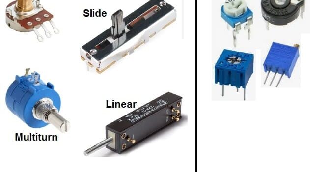 jenis jenis potensiometer